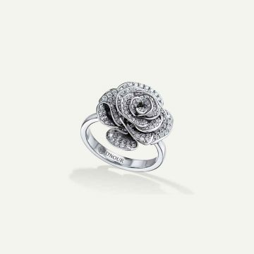 Rose Thank You Full Diamond Ring
