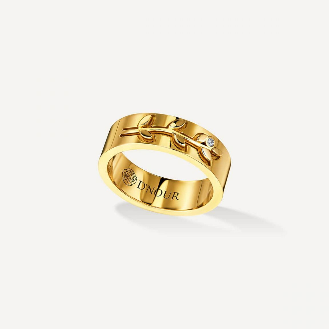 Leove Band Diamond Ring