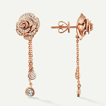 rose thank you diamond pink gold