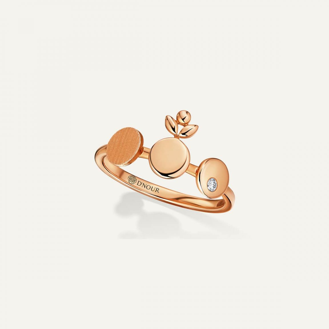 Evolve S | Pink Gold Ring