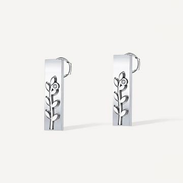 Leove Diamond Earring White Gold