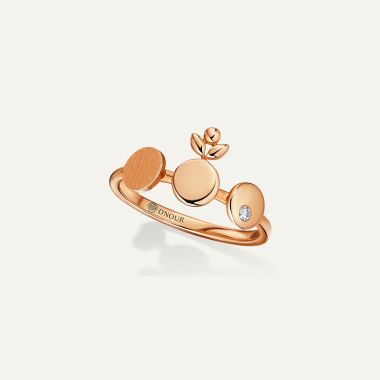 Evolve S | Pink Gold Ring