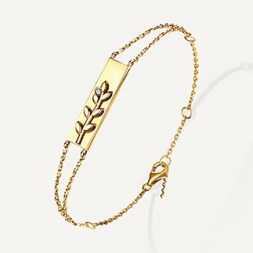 yellow gold bracelet